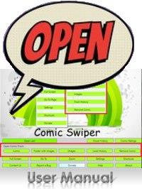 Main menu HELP Opening any type of comics