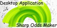 Sharp Odds Maker Windows Desktop Application